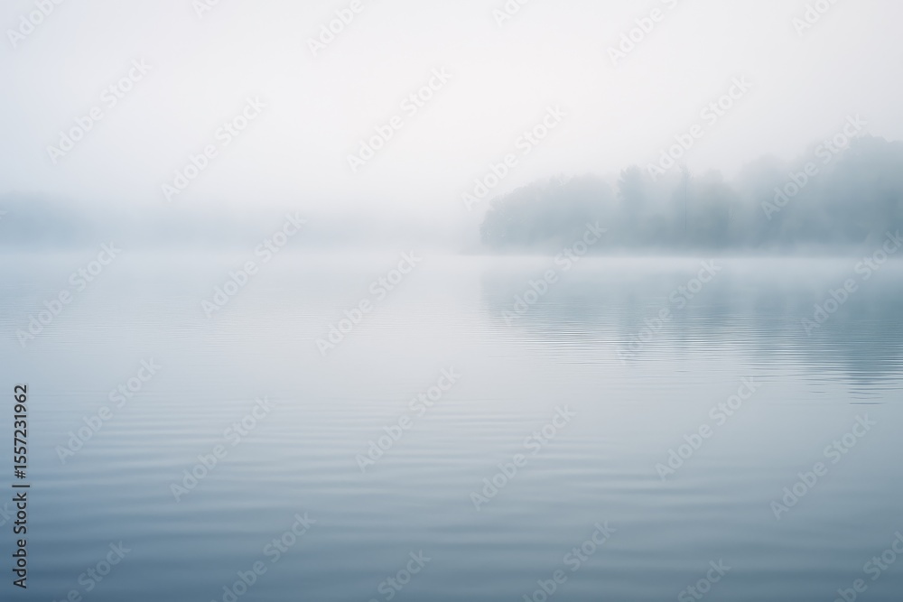 Fototapeta premium A peaceful lake scene