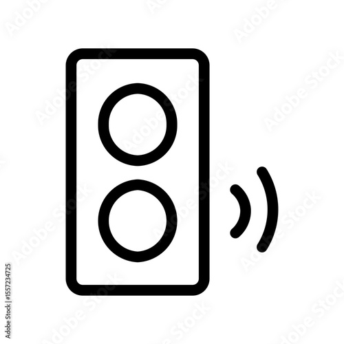 speaker line icon