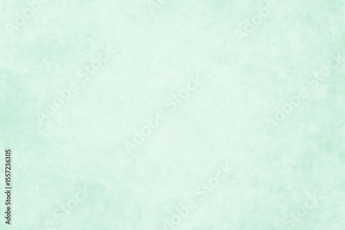 Minimalist pastel mint green holiday template with vintage grunge texture for brochures or websites