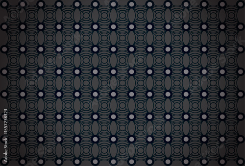 Black and gold seamless geometric lines. Elegant vector trellis texture, minimal modern pattern background.