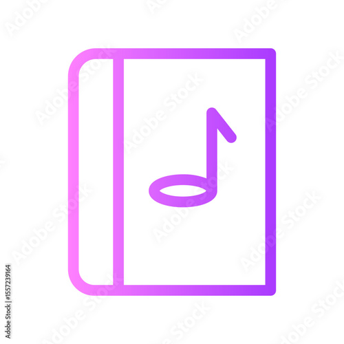 audiobook gradient icon