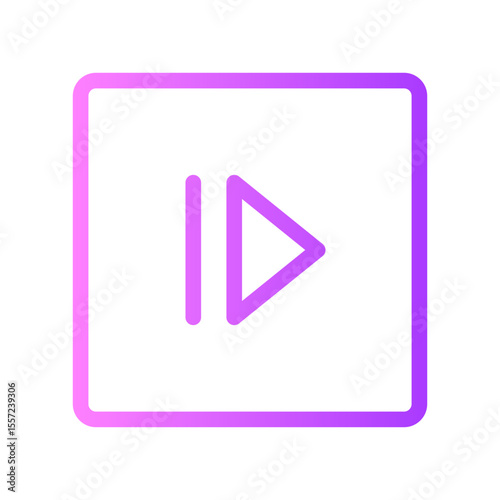 next gradient icon