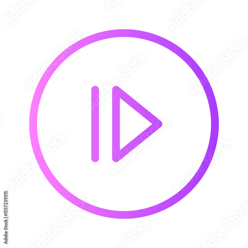 next gradient icon