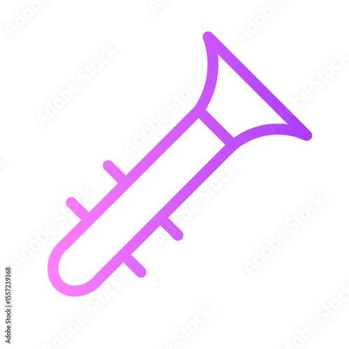 trumpet gradient icon