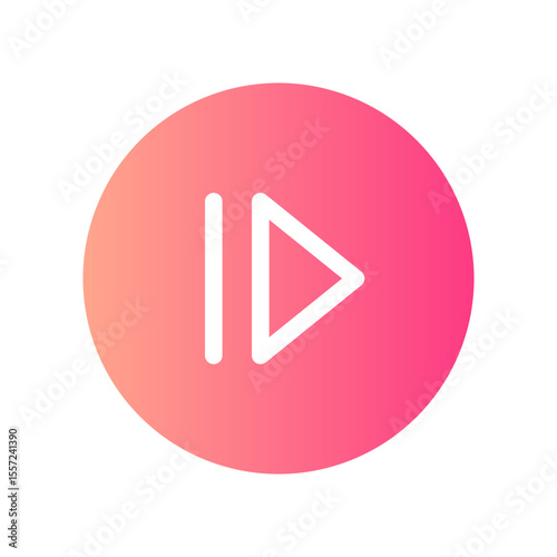 next gradient icon