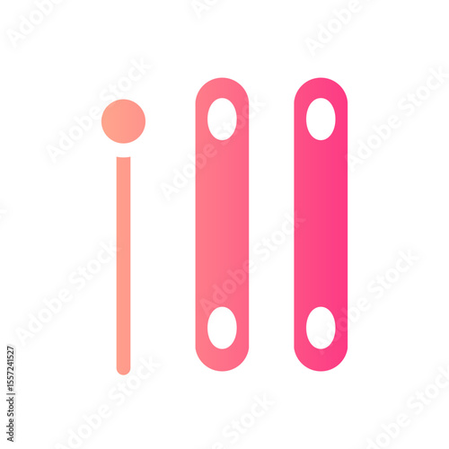 xylophone gradient icon