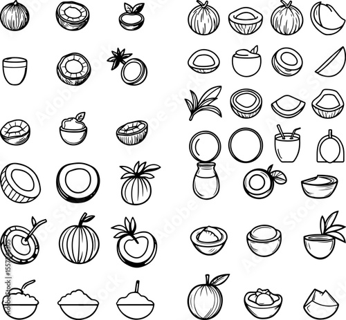 mango icons fruit tropical healthy food fresh mango design sweet farming harvest agriculture mango tree seasonal fruit mango symbol edible mango slice farm produce farm-to-table mango