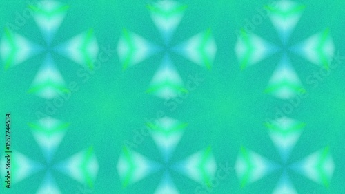 Abstract Radiant Burst with Soft Grain Texture, Symmetrical Glow Pattern in Psychedelic Style, Radiating Circular Abstract with Subtle Noise, Kaleidoscopic Starburst with Gradient Flow