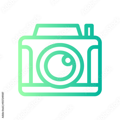 camera gradient icon