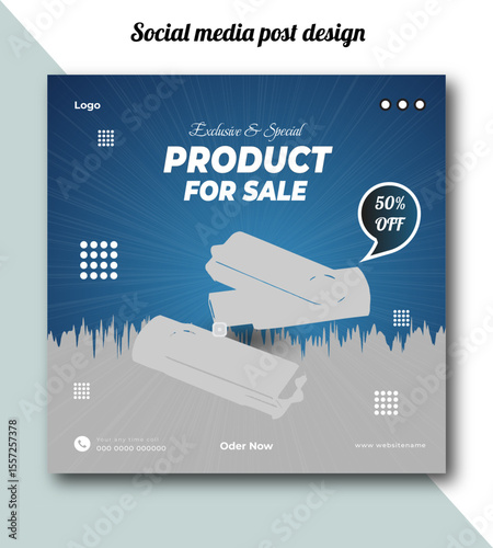 Exclusive and special pen drive product for sale social media post design template