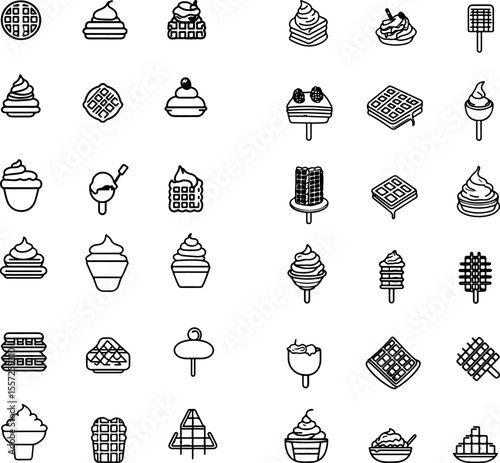 waffle waffle icon waffle cone waffle with syrup waffle with toppings waffle design crispy waffle sweet waffle waffle treat waffle dessert waffle bowl waffle texture waffle symbol waf