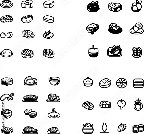 steak steak icon grilled steak beef steak ribeye steak sirloin steak steak with sauce steak with vegetables steak with potatoes steak on plate steak design steak symbol medium-rare st