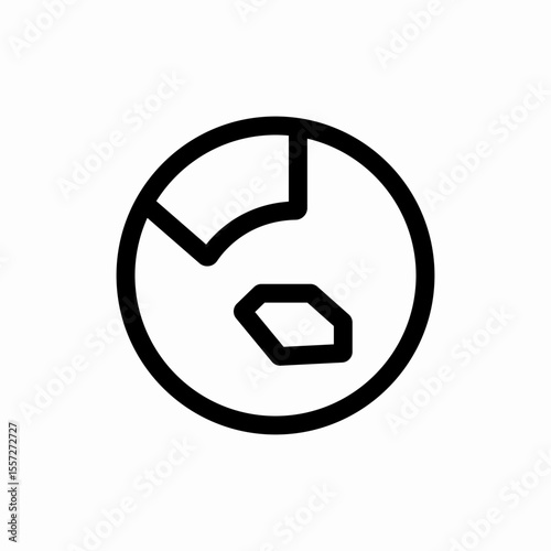 earth global icon vector sign