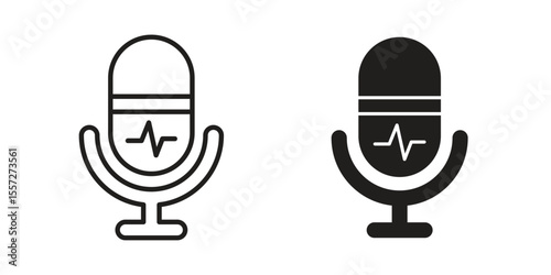 Voice recognition icon