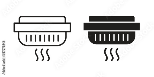 Smoke detector icon