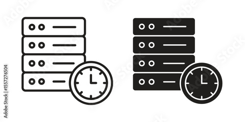 Real time data icon
