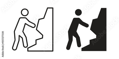 People Climbing icon