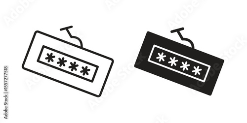 Password phishing icon