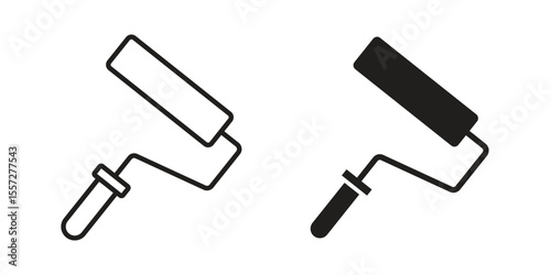 Paint roller icon