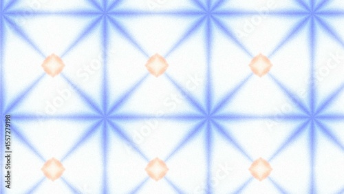 Abstract Radiant Burst with Soft Grain Texture, Symmetrical Glow Pattern in Psychedelic Style, Radiating Circular Abstract with Subtle Noise, Kaleidoscopic Starburst with Gradient Flow