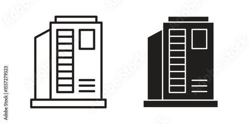 Infrared heat cabin icon
