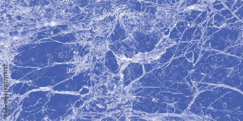 Abstract blue marble texture with veins and vein-like structures, perfect for design backgrounds and surface coverings and decorative elements