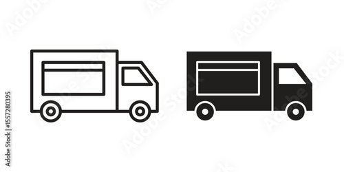 Food truck icon