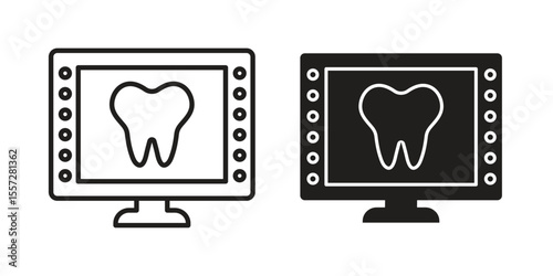 Dental X ray icon