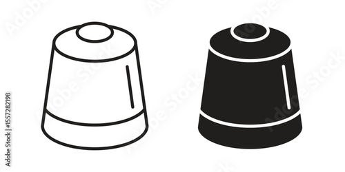 Coffee capsule icon