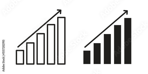 Business performance icon