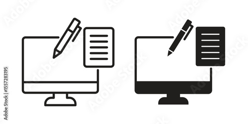 Blended learning icon