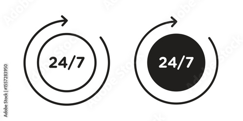 24 7 icon