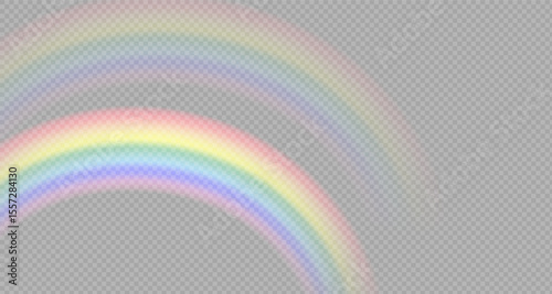 Rainbow icon, rainbow. Raindrops on transparent background. Rainbow shimmering on a transparent background. Downpour, hail rainy weather. png