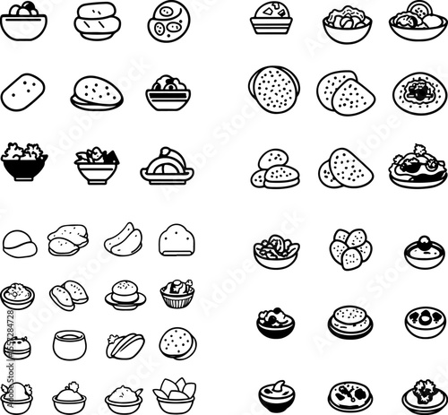 naan Indian cuisine bread flatbread food icon tandoori naan garlic naan butter naan naan bread food design food art savory food styling food presentation naan dish naan symbol traditi