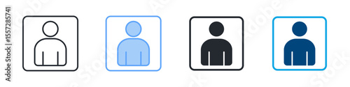 Personal Icon Set Multiple Style. Designed In Outline, Blue, Glyph, Dual Tone
