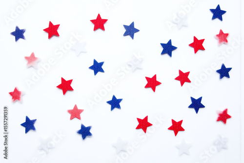 red white and blue stars on a white background2