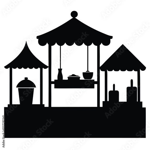 carousel vector illustration
