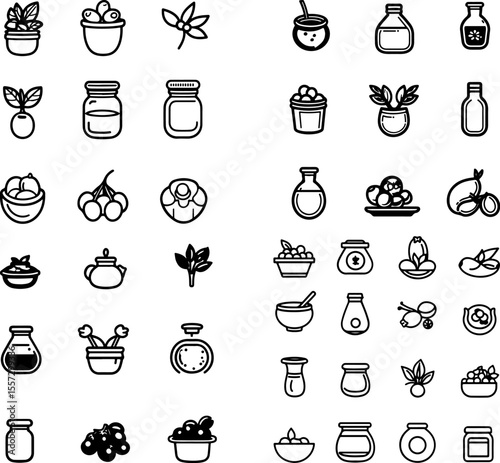 capers icons capers illustration capers vector pickled capers capers food Mediterranean ingredient capers garnish salty capers capers condiment green capers capers plant edible buds p
