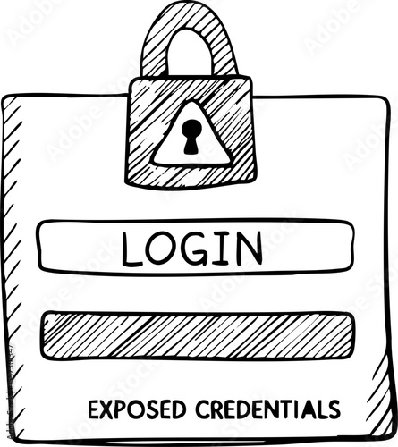 Supply chain cyberattack outline shows exposed credentials and login security risk