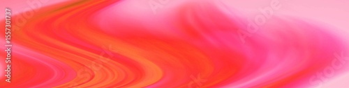 Abstract scarlet background. A bright wave. The banner.