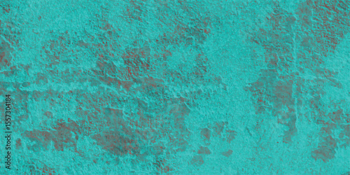 Textured turquoise and brown grunge abstract background for artistic designs and digital projects