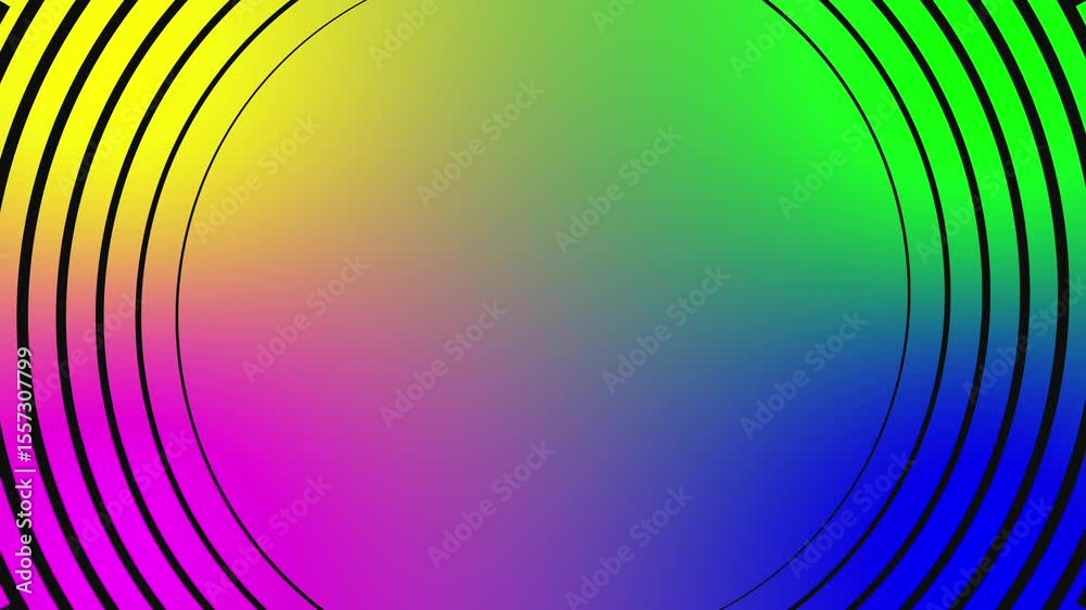 abstract colorful background with lines. Abstract neon lines zoom background, particle lighting neon lines zoom looping background animation. 