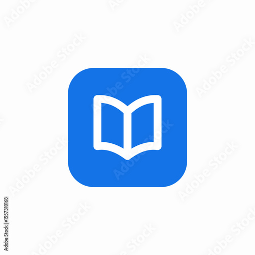 book recipes icon sign vector