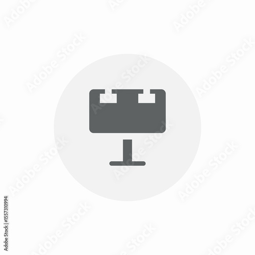 highway marketing announcement icon sign vector