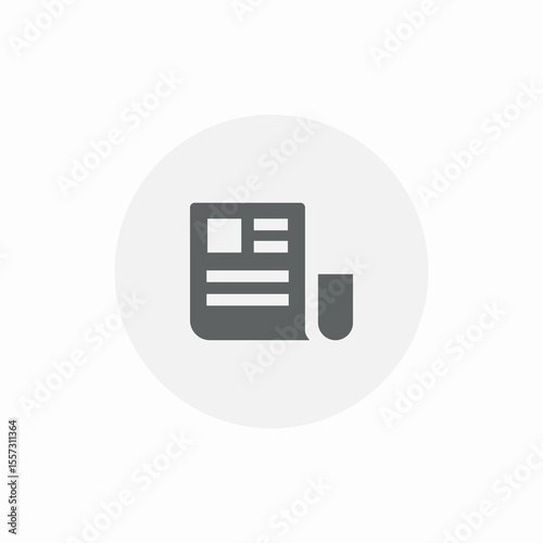 news surf icon sign vector