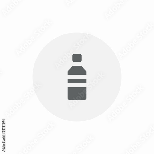 soda bottle icon sign vector