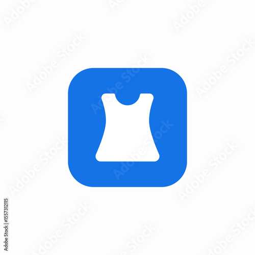 tank top icon sign vector