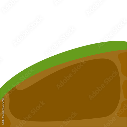 Underground Den Burrow Illustration