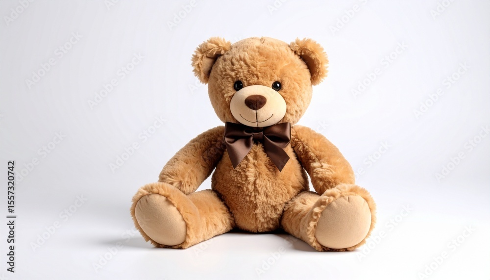 Fototapeta premium teddy bear on a white background