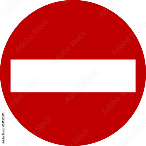 no entry sign